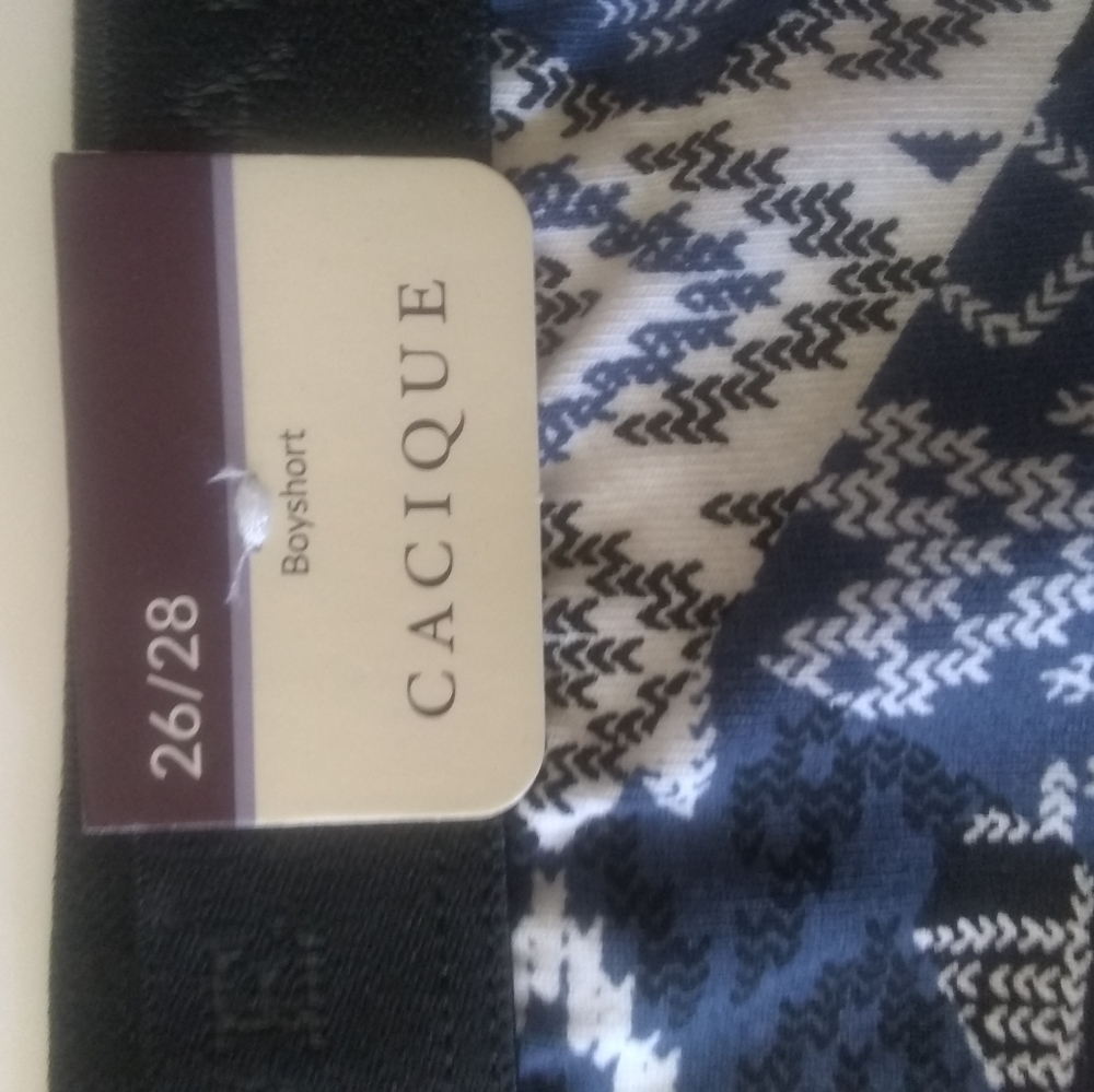 Cacique Boy Short Underwear Sz 26/28 NWT